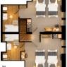 Val D´Isere - Hotel Avancher, Val D'Isere.  - Suite Duplex 6 pax 60m2